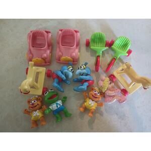 Vintage 1980s McDonalds Muppet Babies Action Figures Lot of 12 Happy Meal toy